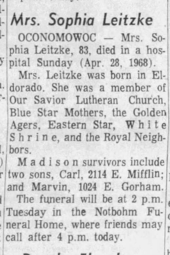 Obituary
